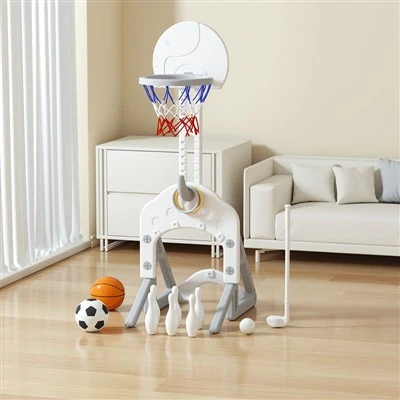 Toddler Basketball Hoop Indoor Mini Adjustable
