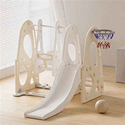 Toddlers Slide and Swing Set 4 in 1